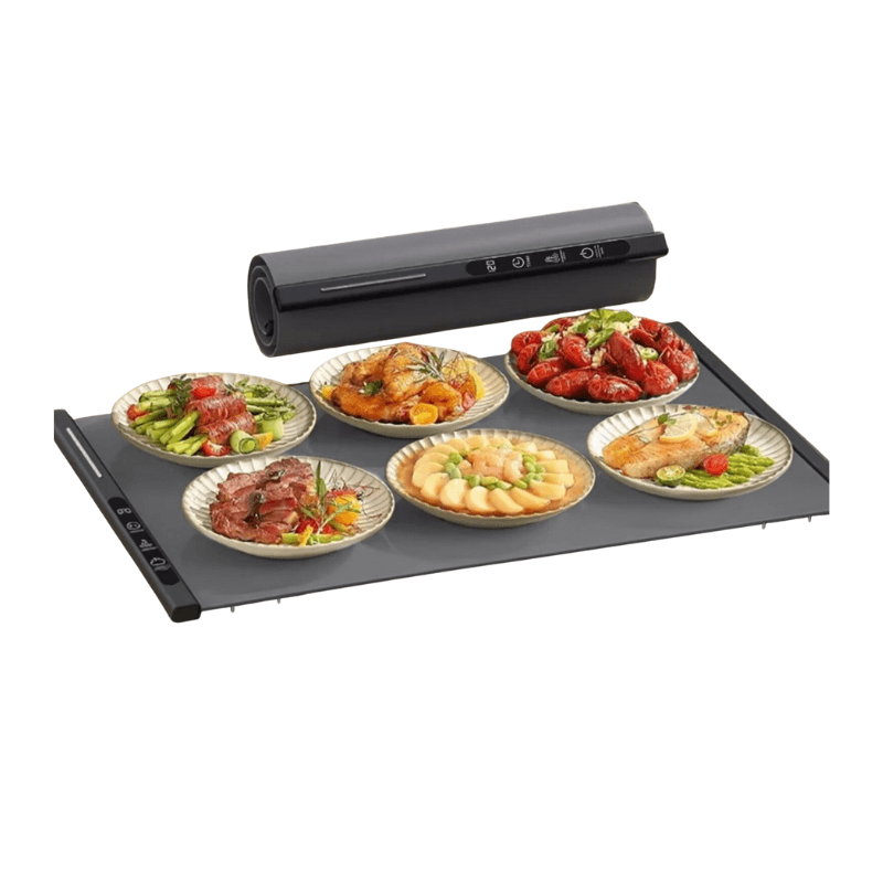 TermoMata - Składana Mata Elektryczna Podgrzewająca Jedzenie Dla 6 Osób | Ciepły Posiłek Gdziekolwiek Jesteś!